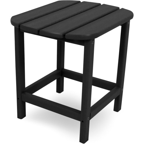 Cape Soleil, Verde 19'' x 15'' Side Table in Black